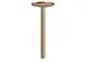 AXOR-HG-AXOR-One-Deckenanschluss-300-mm-fuer-Kopfbrause-280-1jet-Brushed-Bronze-48495140 gallery number 1
